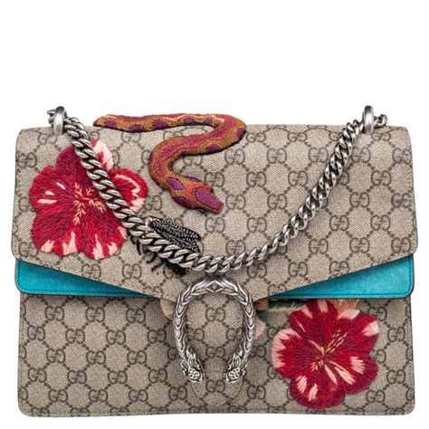 gucci with snake bag|gucci dionysus embroidered shoulder bag.